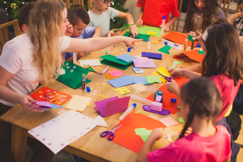 ehrenamtliche Arbeit mit Kindern